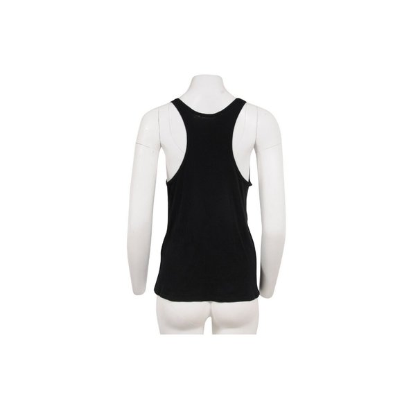 T by Alexander Wang Womens Tank Top Size Large Black 100% Supima Cotton - Picture 4 of 8